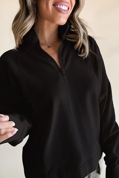 Bluza Xadie | Casualowa bluza zapinana na suwak