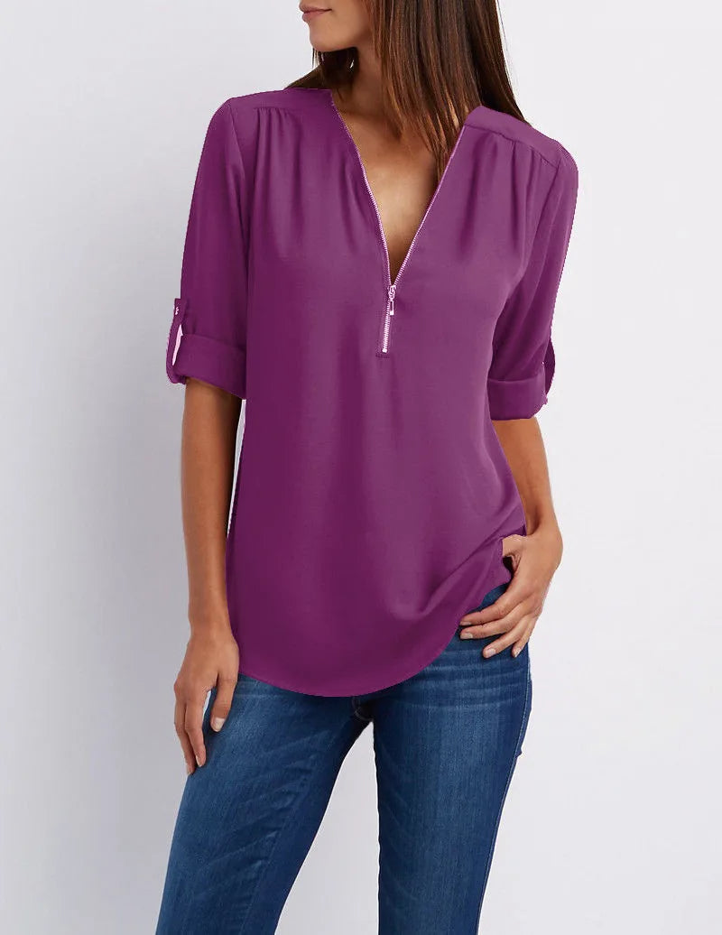 Bluzka Vardi Dante™ Sweet Plus-Size | Casual & Stylish