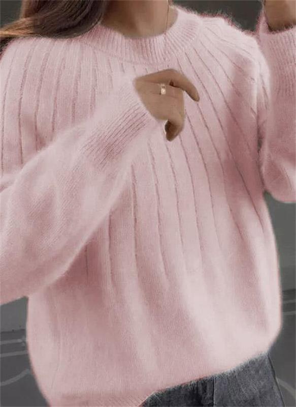 Béatrice - Sweter z miękkiej dzianiny