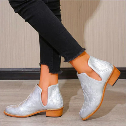 Krótkie buty na wysokim obcasie - Berley