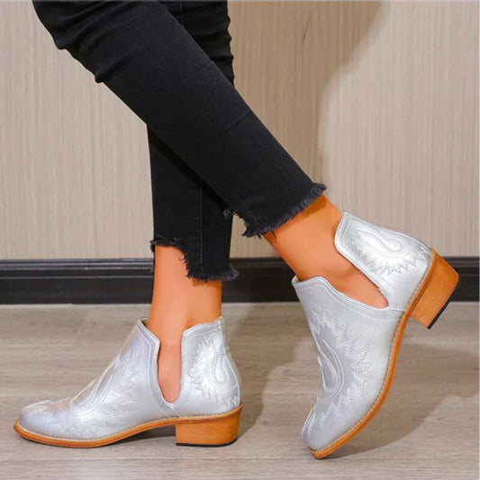 Krótkie buty na wysokim obcasie - Berley