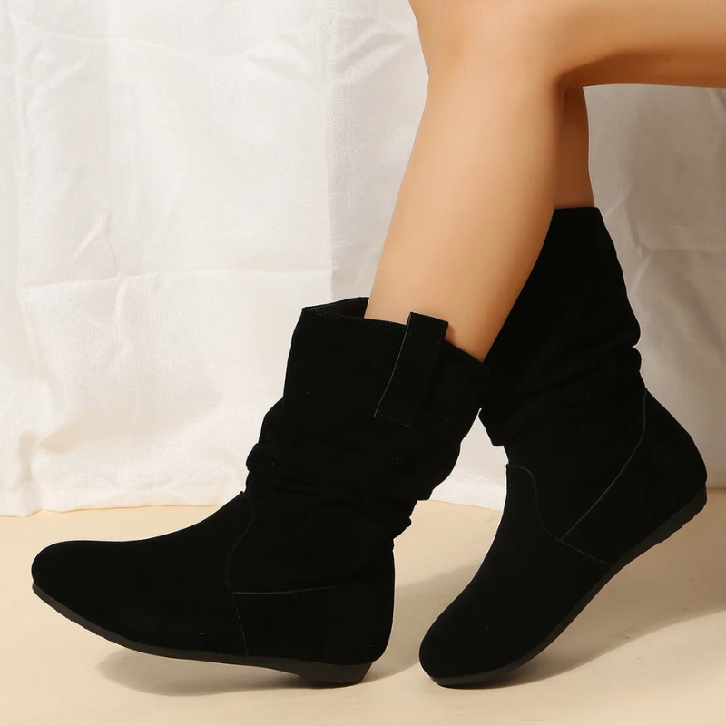 Zamszowe buty zimowe - Emmelot