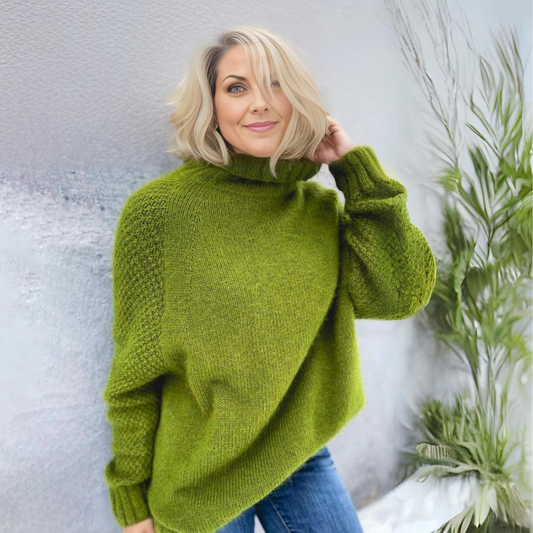 Bettye - Wygodny sweter z golfem dla kobiet