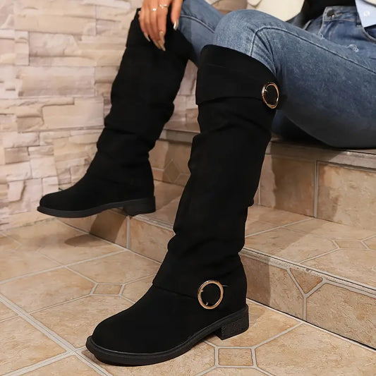 Esther - Modne wysokie buty dla kobiet
