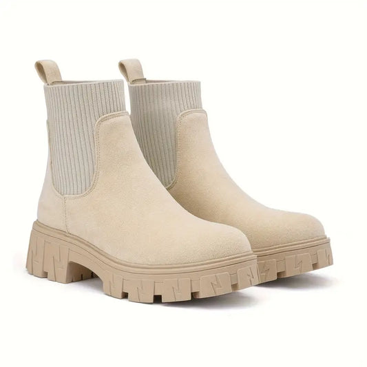 Buty Chelsea na platformie