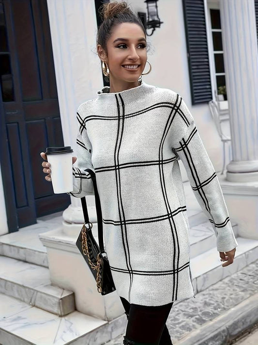 Bluza w kratę Shanna |