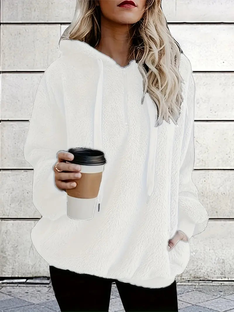 Bluza polarowa z długim rękawem Shanna | Comfort Casual