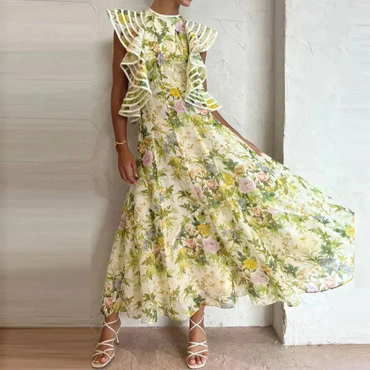 Amy - Modna sukienka z nadrukiem