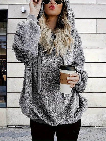 Bluza polarowa z długim rękawem Shanna | Comfort Casual