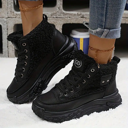 Stylowe ocieplane buty śniegowe dla kobiet