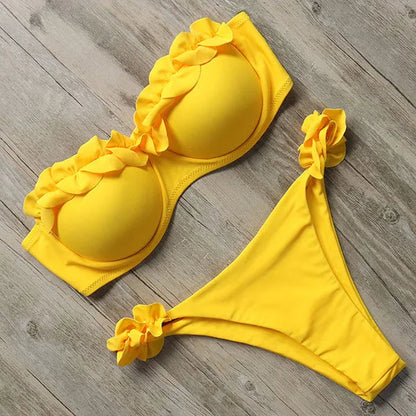 Bikini Vardi Dante™ Lara Jungle Queen | bez ramiączek i seksowne