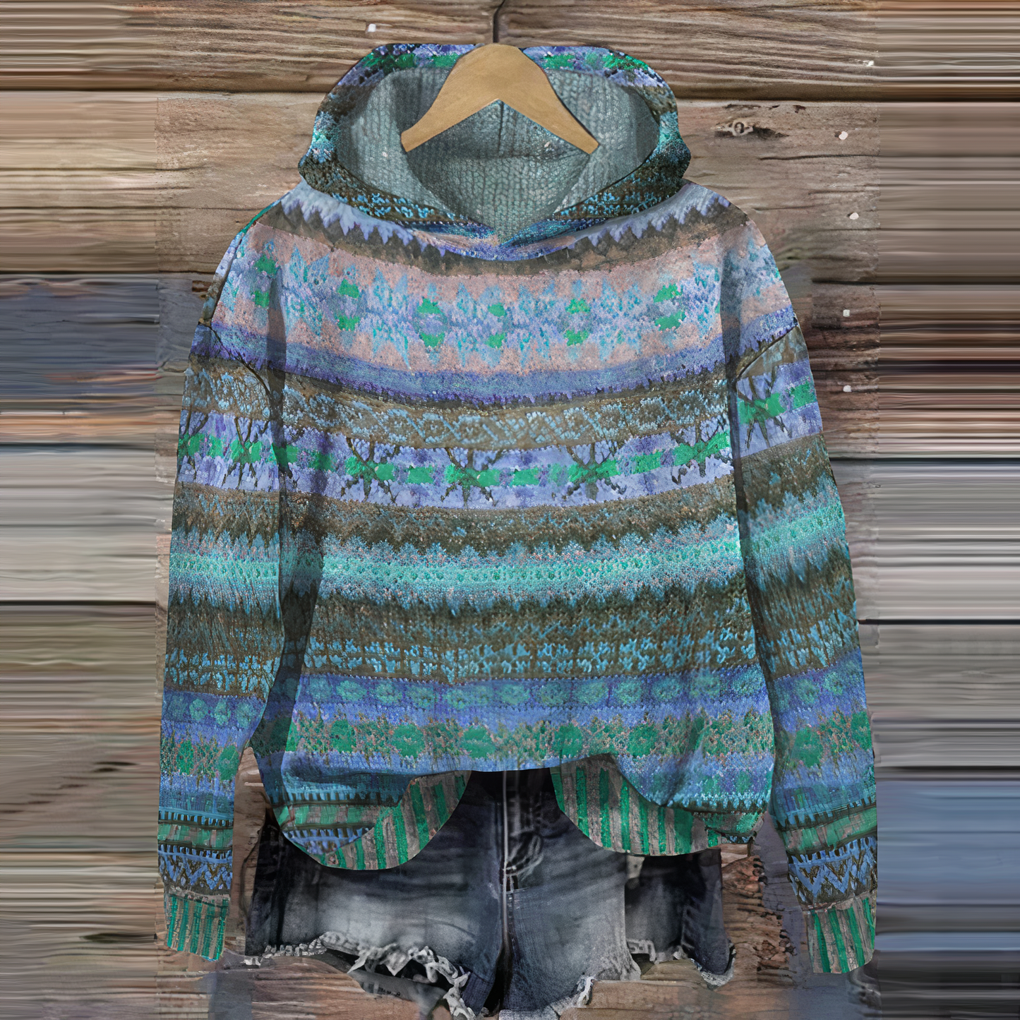Bluza z kapturem Shanna | Vintage