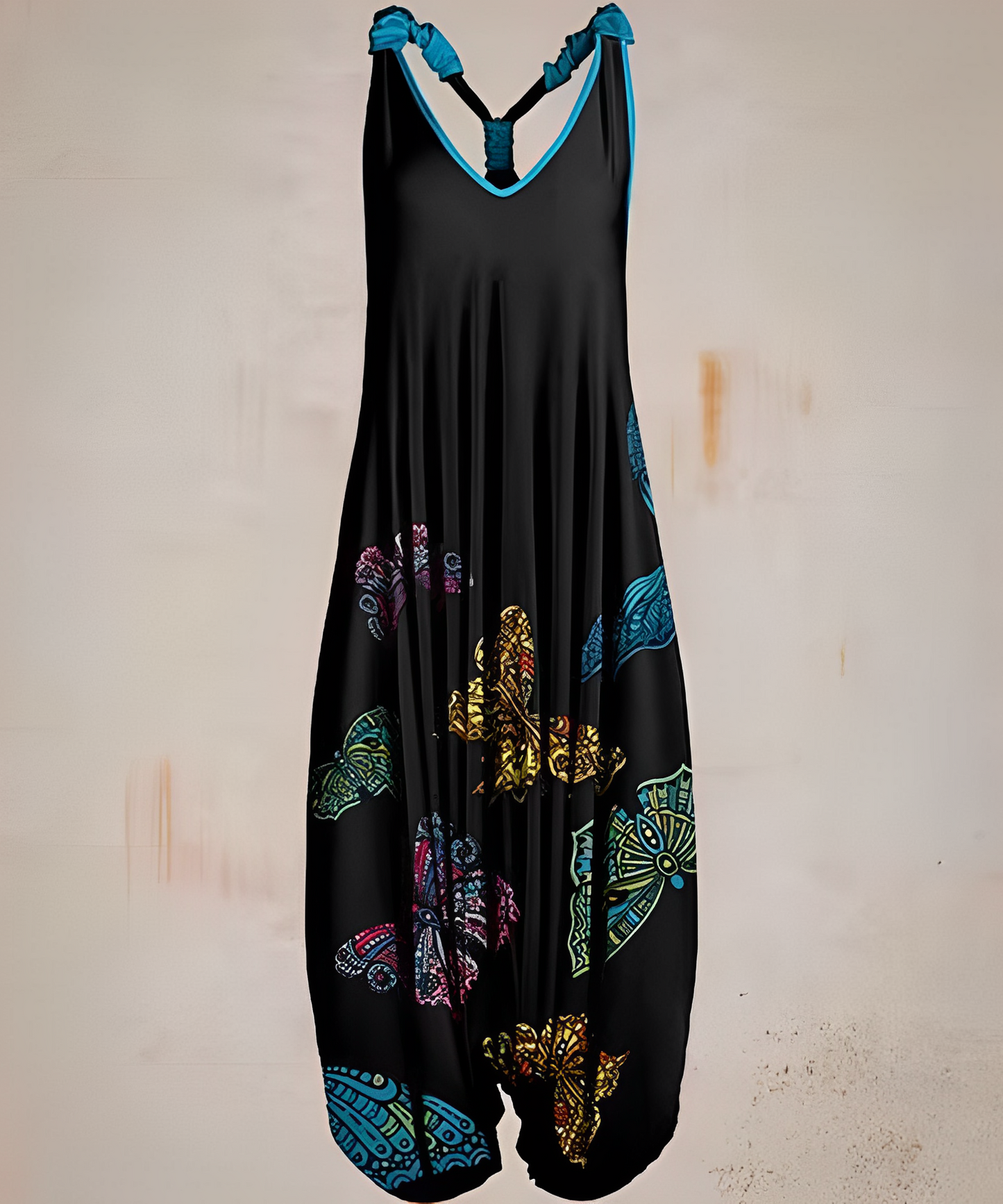 | Casualowy kombinezon w stylu bohemy