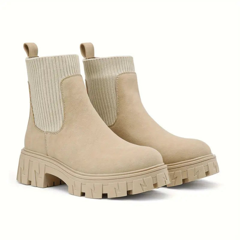 Buty Chelsea na platformie