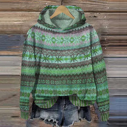 Bluza z kapturem Shanna | Ethno Retro