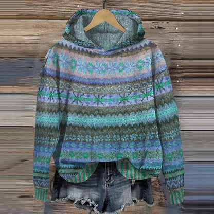 Bluza z kapturem Shanna | Ethno Retro