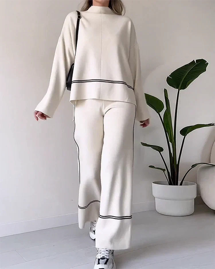 Barbarina - Stylowy luźny sweter dla kobiet