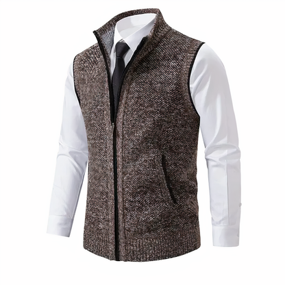 Willow Vest | Kamizelka bez rękawów z zamkiem błyskawicznym