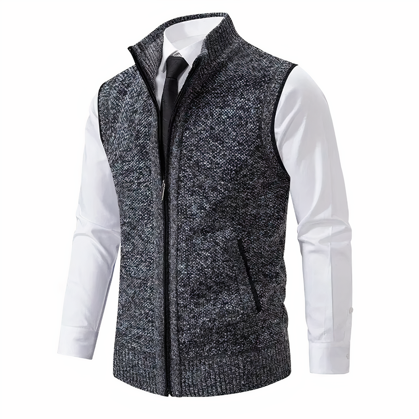 Willow Vest | Kamizelka bez rękawów z zamkiem błyskawicznym