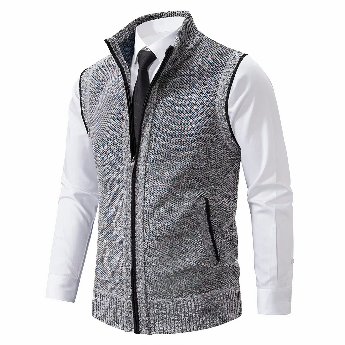 Willow Vest | Kamizelka bez rękawów z zamkiem błyskawicznym
