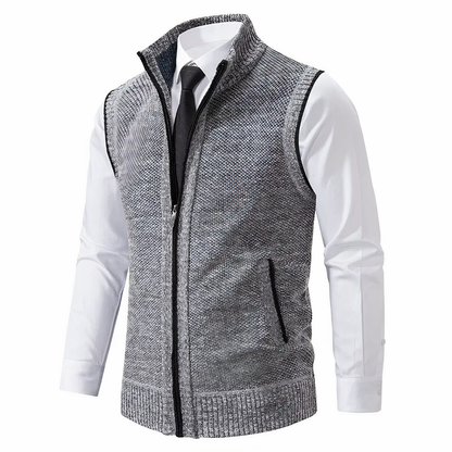 Willow Vest | Kamizelka bez rękawów z zamkiem błyskawicznym