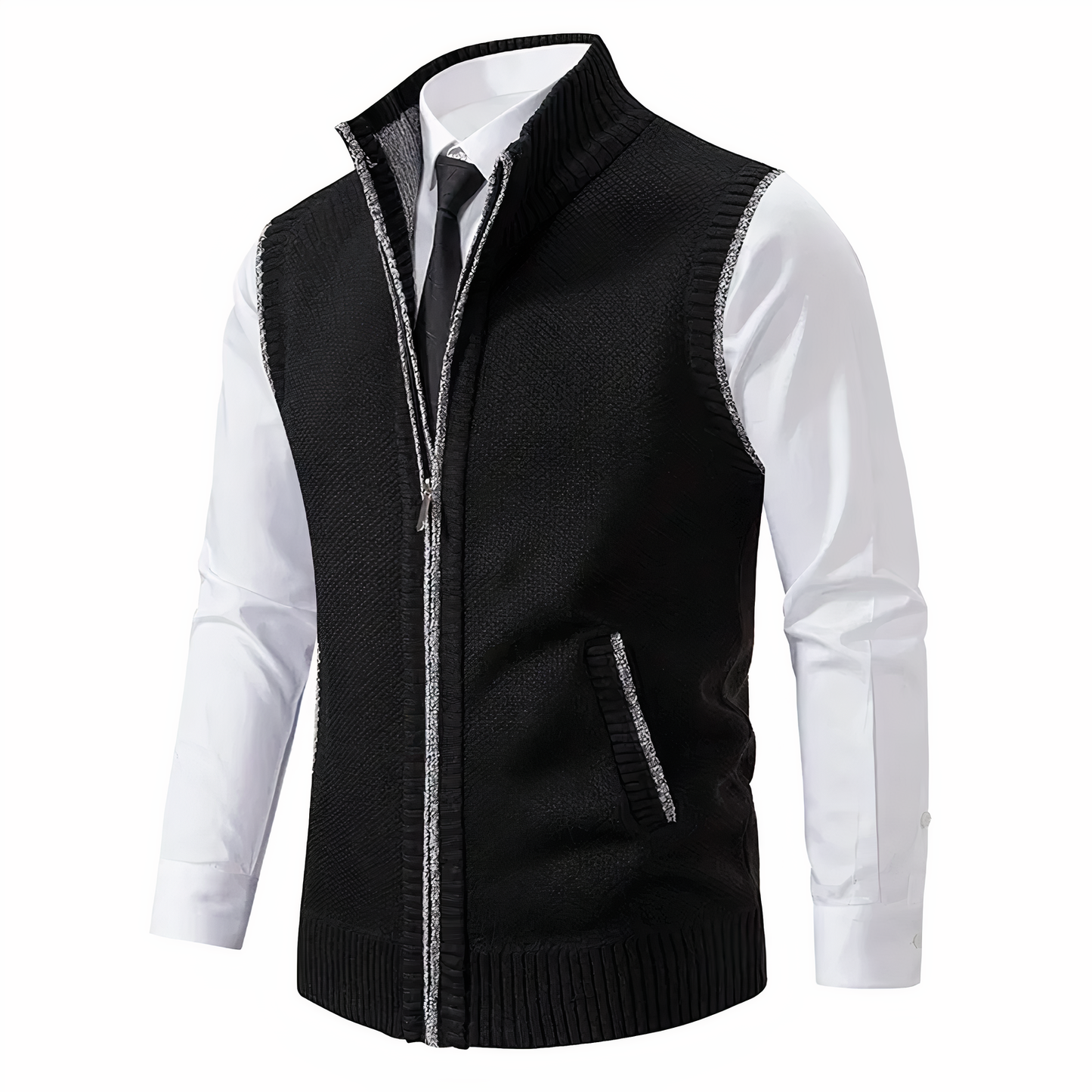 Willow Vest | Kamizelka bez rękawów z zamkiem błyskawicznym