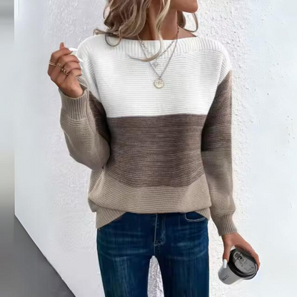 Adelina - Elegancki pogrubiony sweter