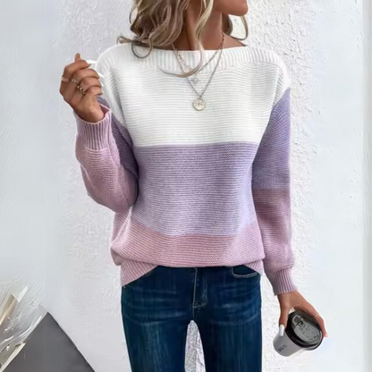 Adelina - Elegancki pogrubiony sweter