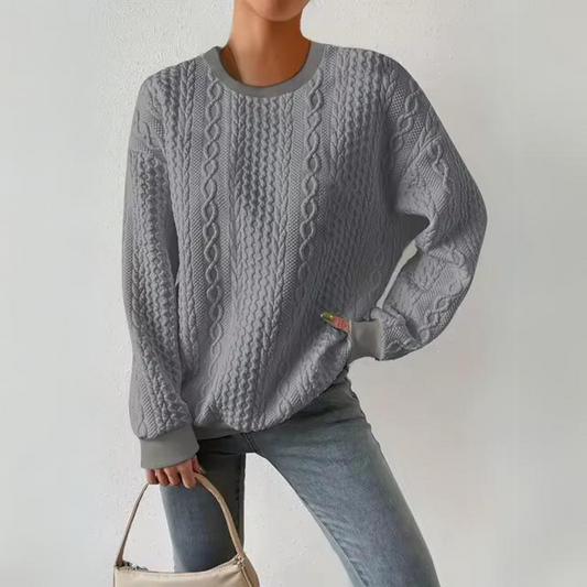 Bluza Shanna | Casual z okrągłym dekoltem