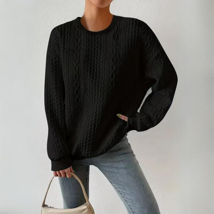Bluza Shanna | Casual z okrągłym dekoltem