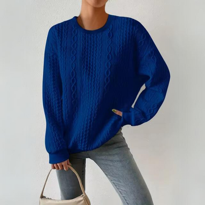 Bluza Shanna | Casual z okrągłym dekoltem