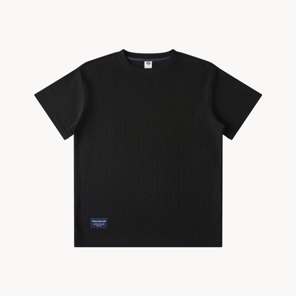 Kai | Ciężki bawełniany T-shirt z dzianiny waflowej