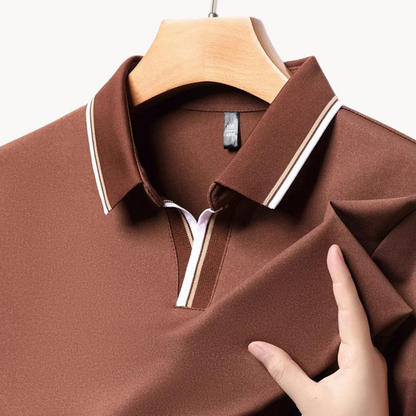 Alexander | Elegancka koszulka polo z napami