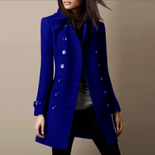 Belen - Elegancki zimowy płaszcz slim
