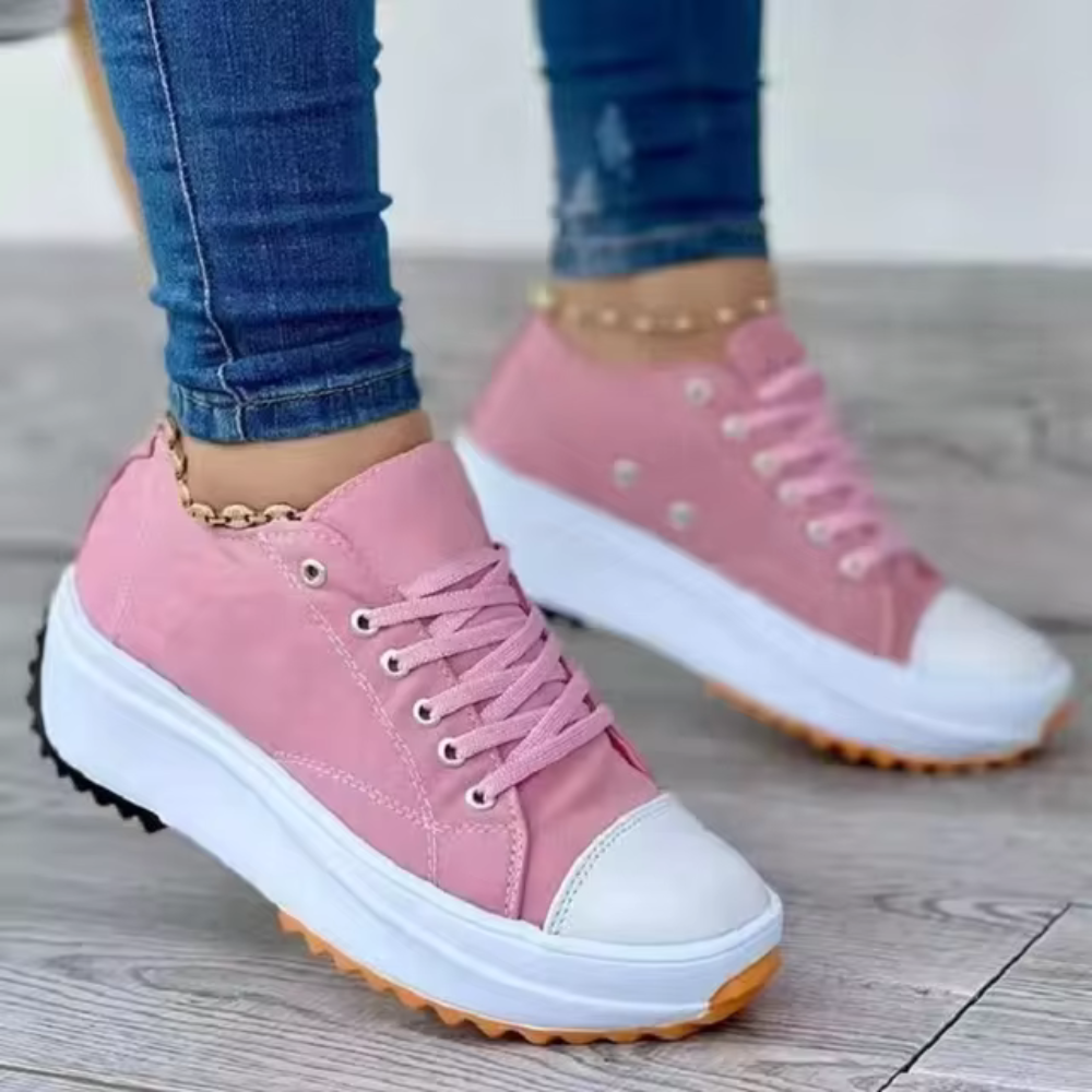 Bianca - Płócienne buty sportowe