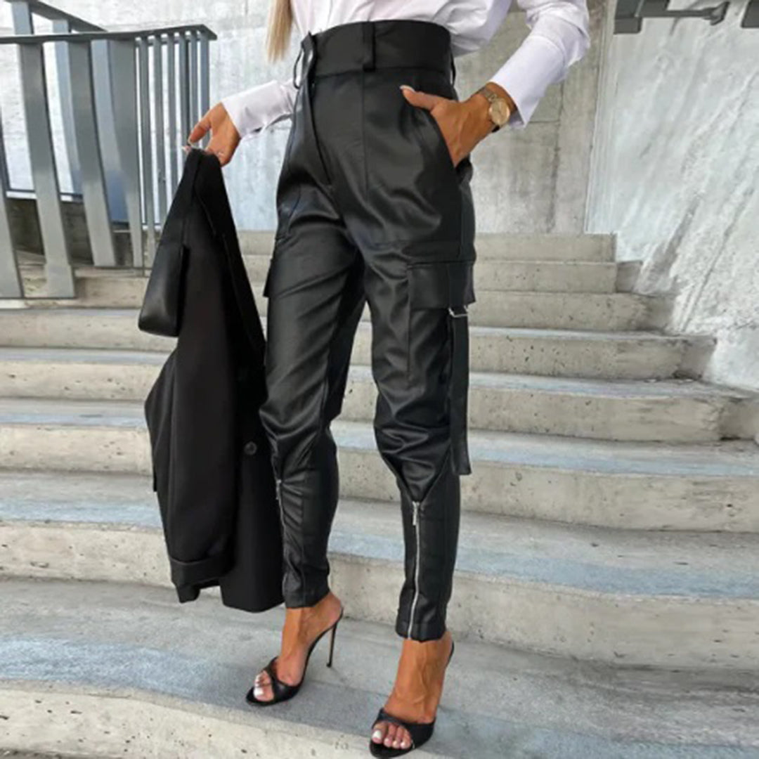 Chantal - Stylowe spodnie cargo