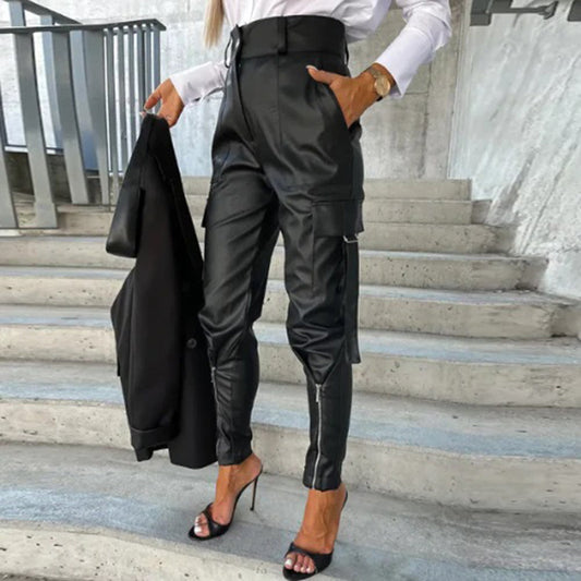 Chantal - Stylowe spodnie cargo
