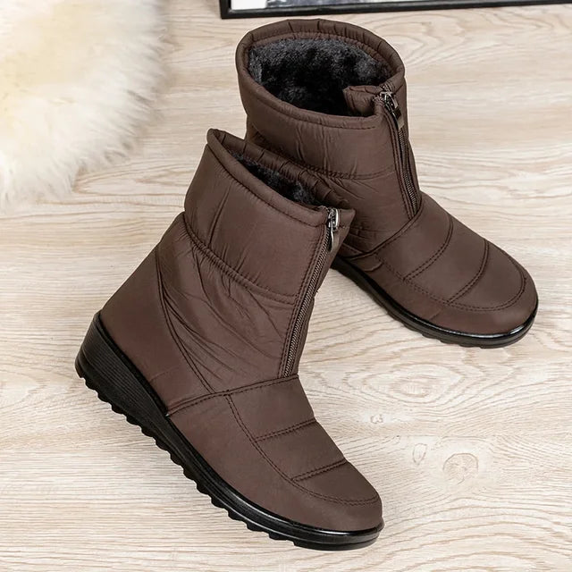 Ashlynn - wodoodporne zimowe buty śniegowe