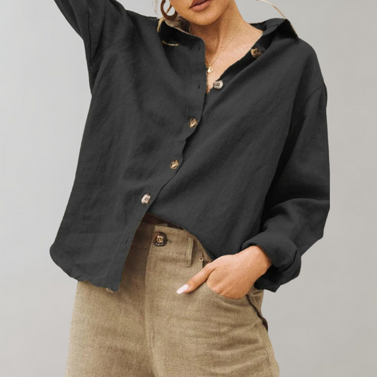 Celine - Casualowa bluzka damska