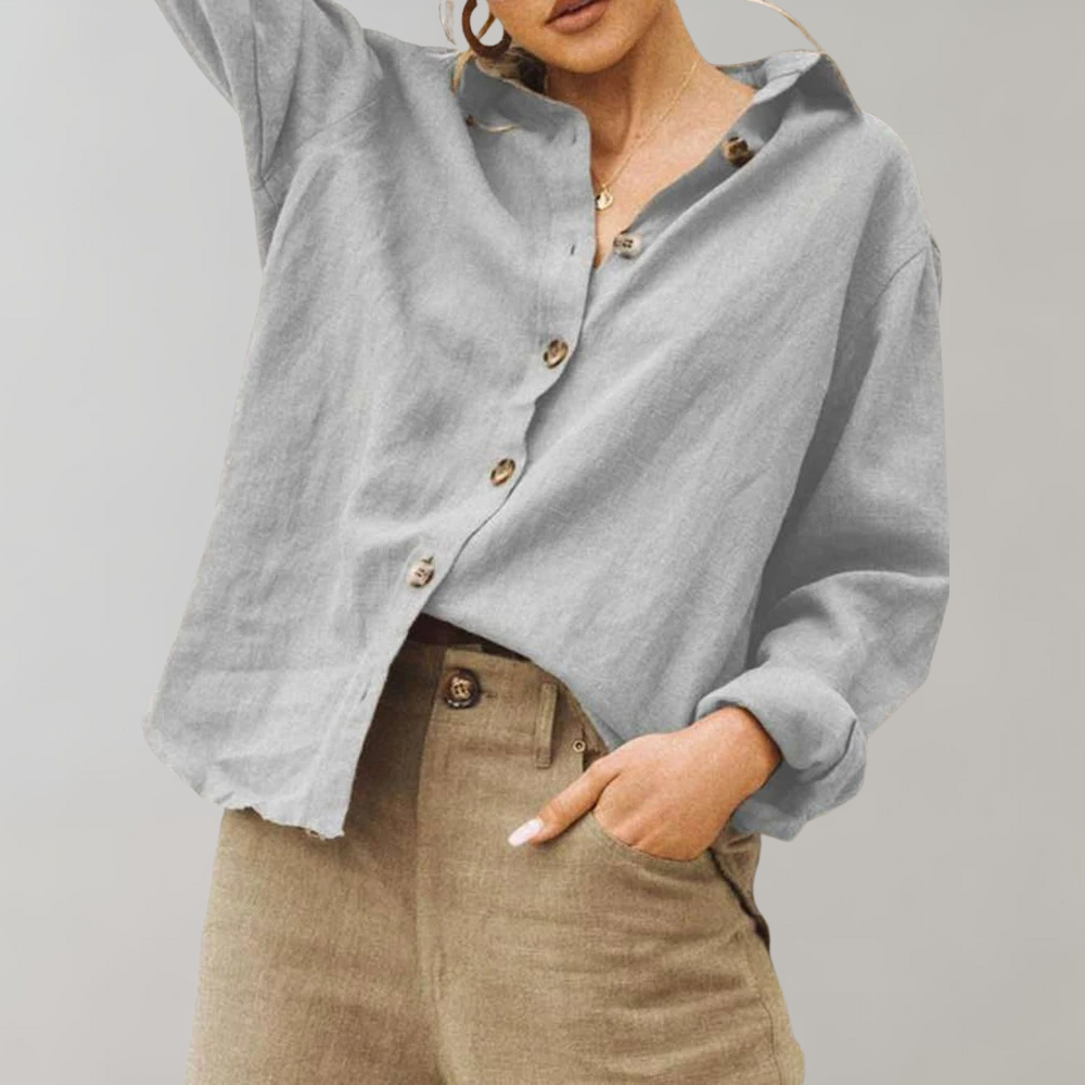 Celine - Casualowa bluzka damska