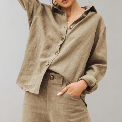 Celine - Casualowa bluzka damska