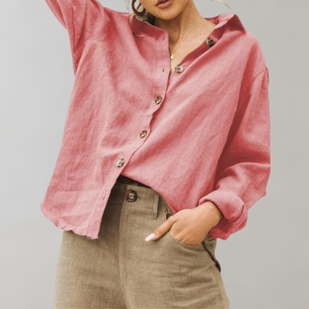 Celine - Casualowa bluzka damska