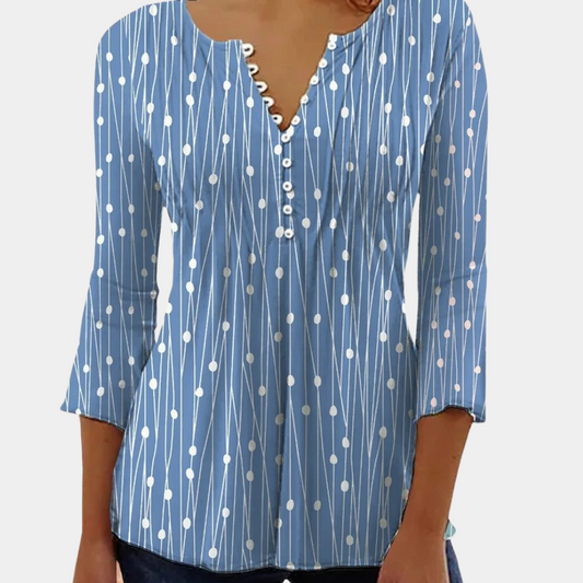 Zara - Bluzka damska w kropki