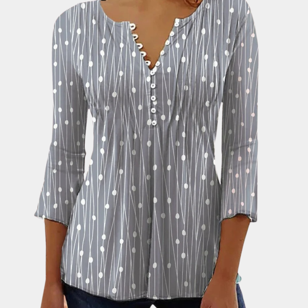 Zara - Bluzka damska w kropki