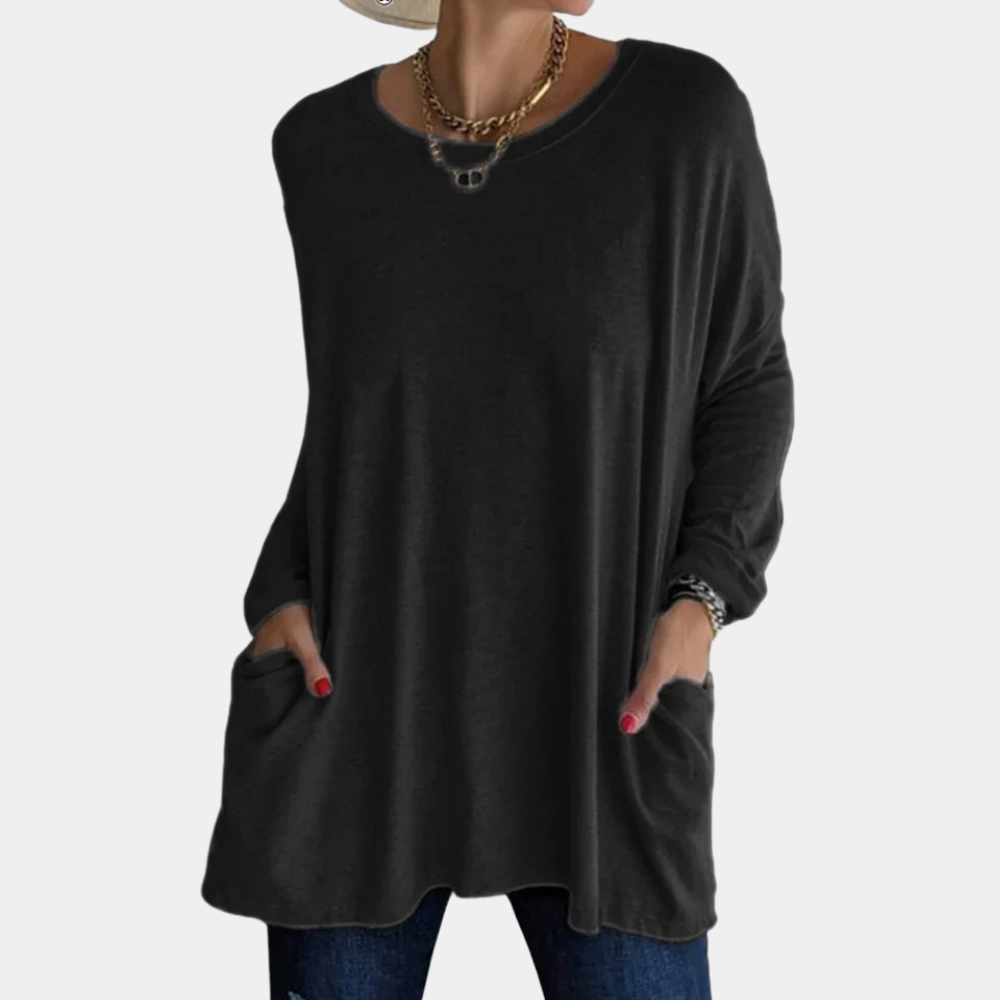 Casualowy luźny top damski