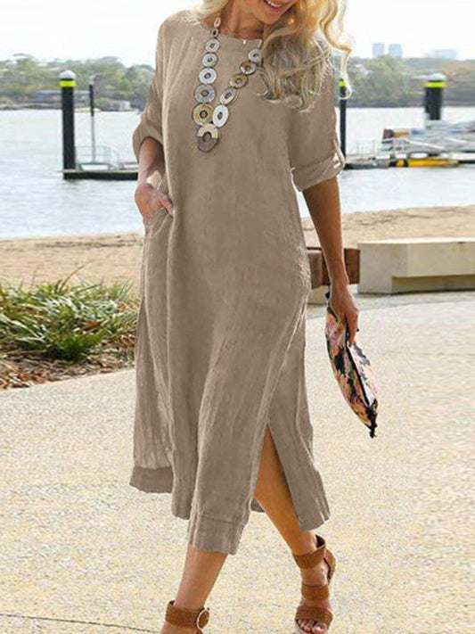 "Julia" Zwiewna sukienka oversize