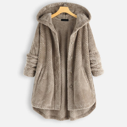 Aurélie - Damska kurtka oversize z kapturem