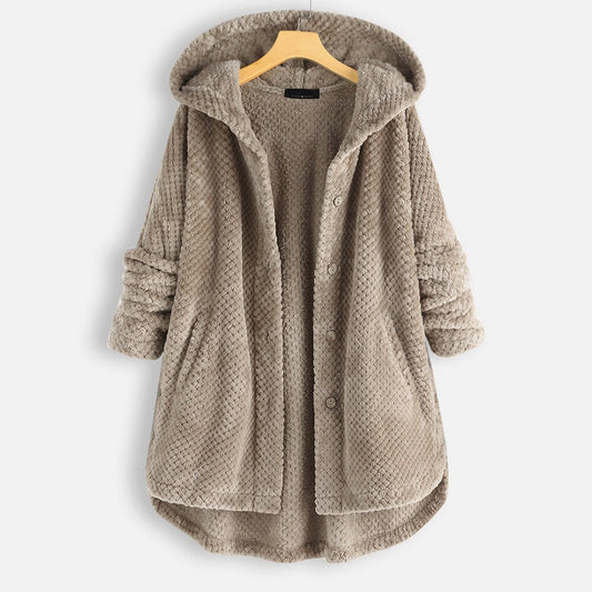 Aurélie - Damska kurtka oversize z kapturem