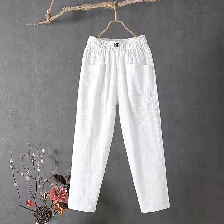 Bawełniane spodnie Casual