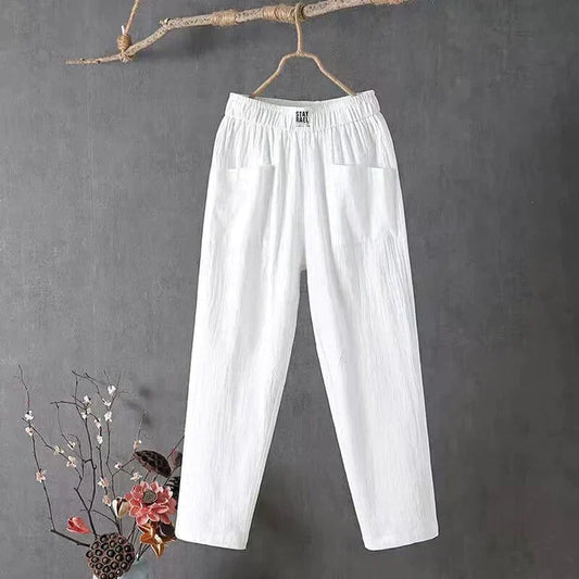 Bawełniane spodnie Casual